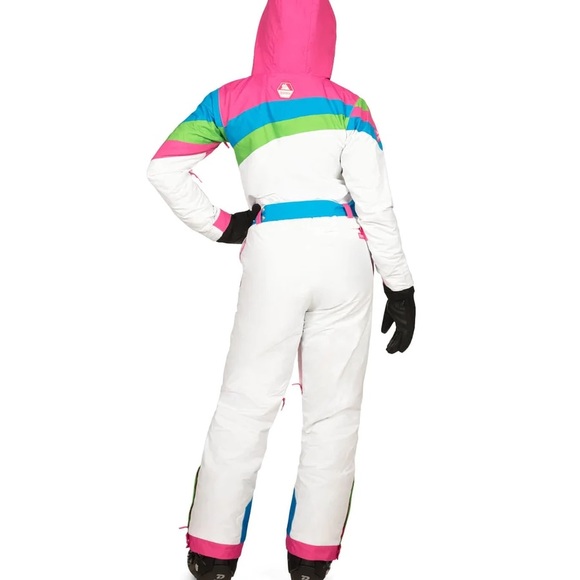 WOMEN'S DAYGLOW DREAM SNOW SUIT - worn once for about two hours - Picture 5 of 5